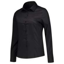 Afbeeldingen van Tricorp blouse stretch 705015 Zwart 46