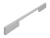 Afbeeldingen van Siro Meubelgreep metaal - boorafstand 192/288mm/L 316mm/H 29mm/B 10mm mat aluminium 