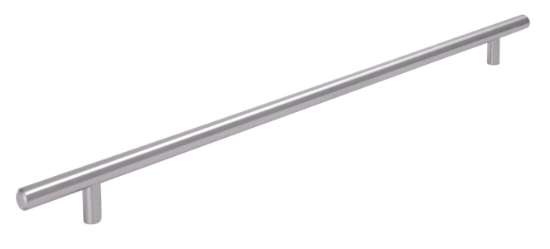 Afbeeldingen van Siro T-greep metaal - boorafstand 352mm/L 432mm/H 32mm/B 12mm - RVS