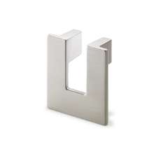 Afbeeldingen van Hettich Greep Vigilia, boorafstand 32, L 60 mm, B 60 mm, H 24 mm, roestvrij staal finish geborsteld