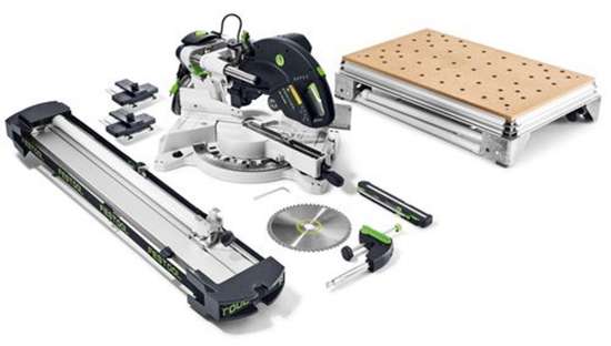 Afbeeldingen van Festool afkortzaag KS 120 REB-Set-MFT +