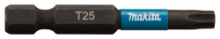 Afbeeldingen van Makita Slagschroefbit X Impact Black - T25x50mm