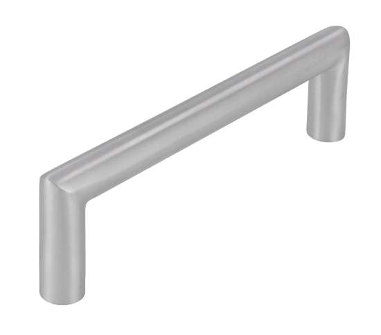 Afbeeldingen van Siro Meubelgreep metaal - boorafstand 96mm/L 106mm/H 32mm/B 10mm RVS 