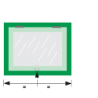 Afbeeldingen van Axafix Combi-raamuitzetter 2488-10-81 - 125mm - RVS/zwart 