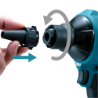 Afbeeldingen van Makita blaas- en zuigmachine AS001GZ - 40V Max - zonder accu's en lader in doos