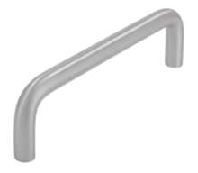 Afbeeldingen van Siro Meubelgreep metaal - boorafstand 96mm/L 104mm/H 30mm/B 8mm - RVS 
