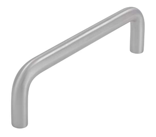 Afbeeldingen van Siro Meubelgreep metaal - boorafstand 96mm/L 104mm/H 30mm/B 8mm - RVS 