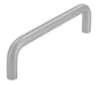 Afbeeldingen van Siro Meubelgreep metaal - boorafstand 96mm/L 104mm/H 30mm/B 8mm - RVS 