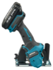 Afbeeldingen van Makita accu doorslijper DMC300RAJ LXT - 76 mm 18V 2x2.0 Ah accu - lader in Mbox