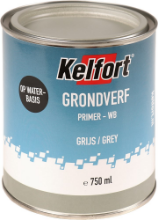 Afbeeldingen van Kelfort Grondverf Op Waterbasis - Grijs - 750ml