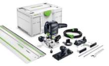 Afbeeldingen van Festool bovenfreesmachine OF 1010 REBQ-Set - 1010Watt - in systainer met geleiderail