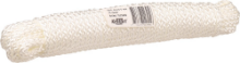 Afbeeldingen van Gevlochten koord nylon wit