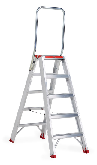 Afbeeldingen van Altrex dubbel oploopbare trap Sierra SDO - 2x5 treden