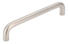 Afbeeldingen van Siro Meubelgreep metaal - boorafstand 128mm/L 138mm/H 29mm/B 10mm nikkel mat 