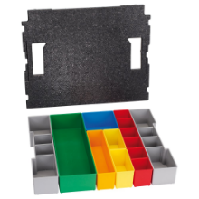 Afbeeldingen van Bosch Boxen voor het bewaren van kleine onderdelen L-BOXX 102 inset box set 13 pcs