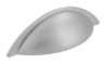 Afbeeldingen van Siro Schelpgreep kunststof - boorafstand 64mm/L 113mm/H 25mm/B 31mm - aluminium 