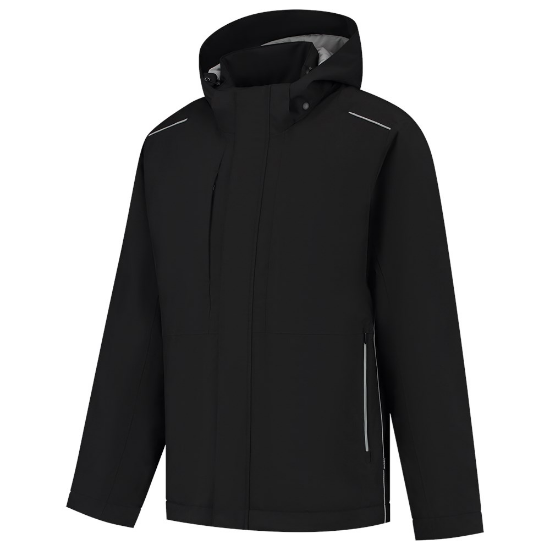 Afbeeldingen van Tricorp winter tech shell Accent - maat 4XL - zwart/grijs  