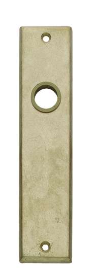 Afbeeldingen van INTERSTEEL Renovatie kortschild messing getrommeld 2568