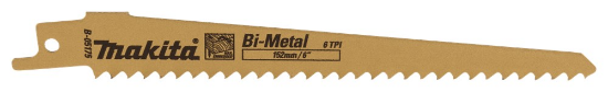 Afbeeldingen van Makita Reciprozaagblad - 132mm - Hout, metaal en Kunststof 