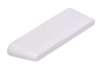 Afbeeldingen van Siro Handgreep metaal - boorafstand 64mm/L 74mm/H 23mm/B 10mm wit mat 