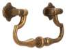 Afbeeldingen van Siro Hangende handgreep metaal - boorafstand 64mm/L 84mm/H 17mm/B 48mm - antiek messing 