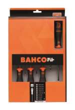 Afbeeldingen van Bahco bahcofit schroevendraaierset, 8 stuks