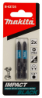 Afbeeldingen van Makita Slagschroefbit X Impact Black - PH2x50mm