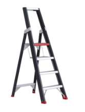 Afbeeldingen van Altrex Industrietrap Taurus - 1x4 treden - aluminium gecoat 