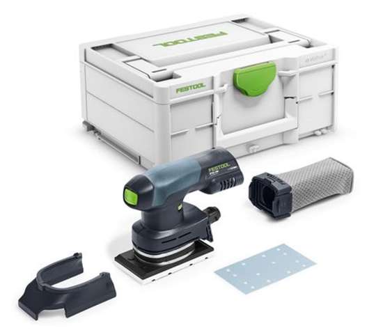 Afbeeldingen van Festool accu-vlakschuurmach. RTSC 400-Basic - exlusief lader en accu - in systainer