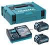 Afbeeldingen van Makita Startset Acculader met accu - 36v 2x2.5Ah li-on accu - in Mbox 