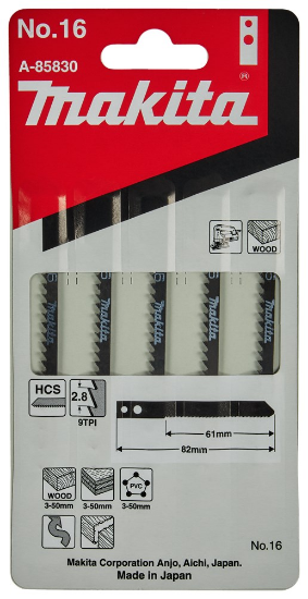 Afbeeldingen van Makita Decoupeerzaagblad No16 A-85830