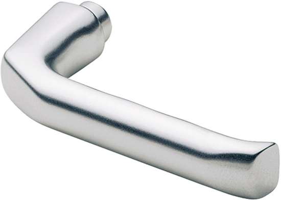 Afbeeldingen van Hoppe Deurkruk London aluminium 113 - gatdeel - F1