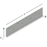 Afbeeldingen van GB Metalen randkist 90° 380x2000 1,5 Sendzimir Verzinkt