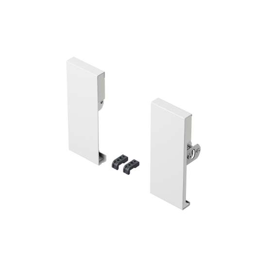 Afbeeldingen van Hettich Verbinder voor front ArciTech, 126 mm, wit