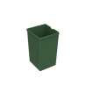 Afbeeldingen van Hettich Emmer 15 l, kunststof, groen, B x T x H 208 x 223 x 352 mm, voor afvalsysteem Bin.it Basic II