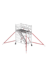 Afbeeldingen van Altrex Trapsteiger RS TOWER 53-S - Werkhoogte 4.2 meter - Platformlengte 2.45 meter Fiber-Deck 
