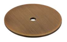 Afbeeldingen van Siro Onderplaat metaal - L 42mm/H 2mm/B 42mm antiek messing 