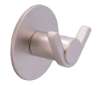 Afbeeldingen van Siro Haak metaal - zelfklevend L 60mm/H 38mm/B 60mm nikkel mat 