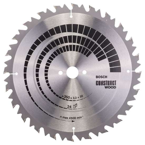 Afbeeldingen van Bosch Cirkelzaagblad Construct Wood
