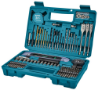 Afbeeldingen van Makita boor/bitset - 102 delig