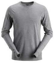 Afbeeldingen van Snickers Workwear AllroundWork, Wollen T-shirt met Lange Mouwen 2427