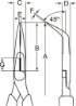 Afbeeldingen van Bahco 2427 GC-IP ergonomisch gebogen lange