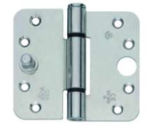 Afbeeldingen van Bsw Veiligheids glijlagerscharnier V RD 818 GV - 89x102 3mm afgerond - gegalvaniseerd 