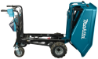 Afbeeldingen van Makita accu kruiwagen DCU603Z - 2x18V LXT - met bak zonder accu en lader in krat