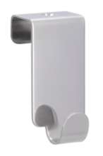 Afbeeldingen van Siro Deurhaak metaal - 5 stuks L 57mm/H 35mm/B 30mm chroom glanzend 