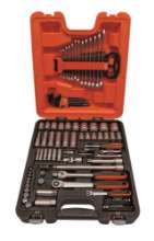 Afbeeldingen van Bahco combiset 1/2" en 1/4" dop/bit 103 delig