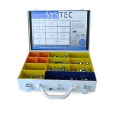 Afbeeldingen van Systec assortimentskoffer moeren - M6-M12 - verzinkt 