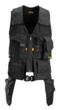 Afbeeldingen van Snickers toolvest 4250-0404 maat XL Zwart