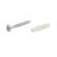 Afbeeldingen van Hettich Speciale schroef ø 5,5 x 50 mm / Metselwerkplug ø 8 x 40 mm