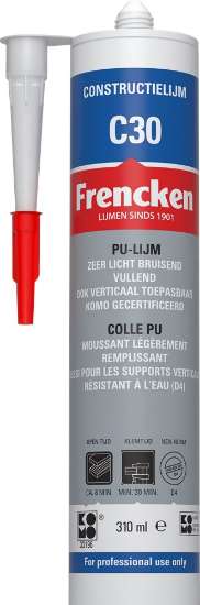 Afbeeldingen van Frencken Constructielijm c30 - 310ml - beige